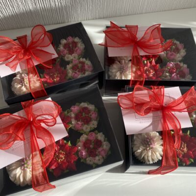 Vanilla cupcakes with buttercream florals Perth