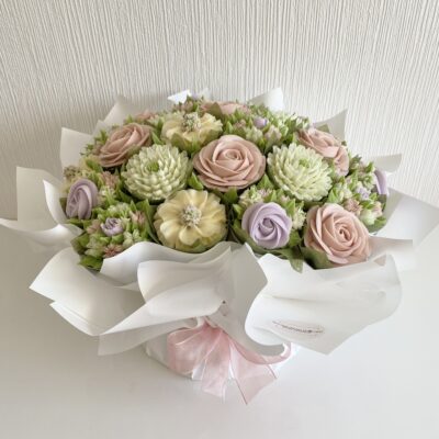 Buttercream Blooms Cupcake Bouquet Perth
