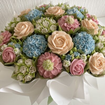 Buttercream Blooms Cupcake Bouquet Perth